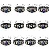 Horoscope Bangle 12 Zodiac Bead Multilayer Bracelet Couple Bracelet Fashion Accessories Jewelry