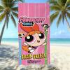 Cartoon Flying Little Policewoman Microfiber Beach Towel Quick-Drying Water-Absorbing Children'S Swimming Bath Towel Travel Portable Large Ruler