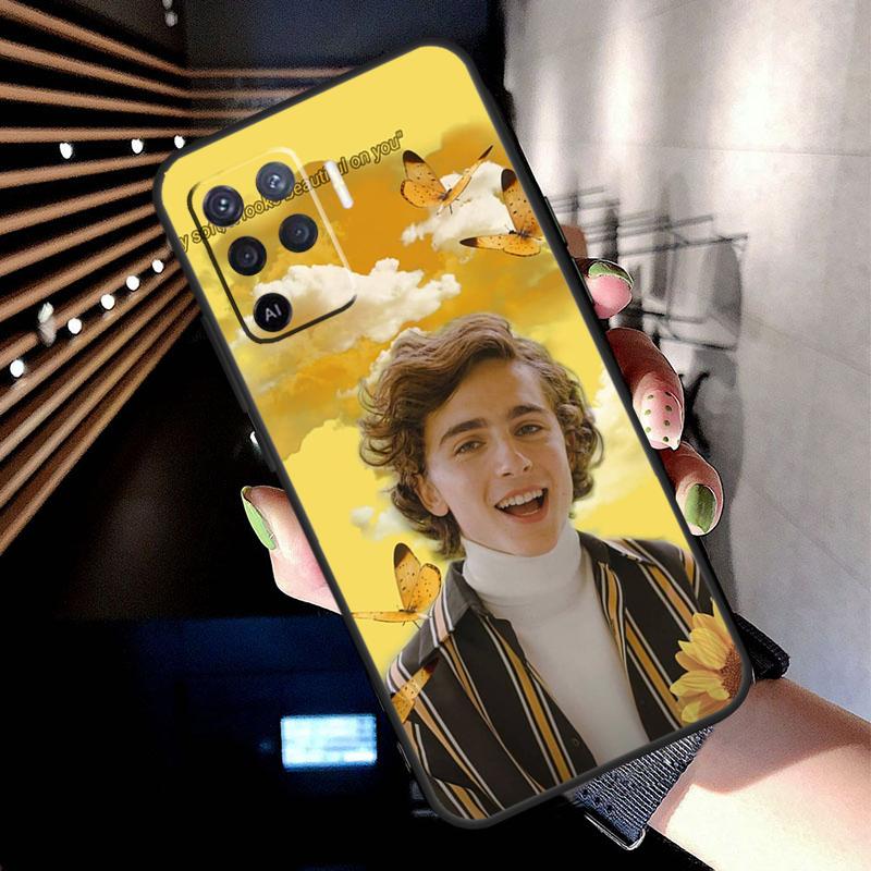 

Timothee Chalamet Actor Case For Oppo A74 A54 A94 A80 A60 A40 A18 A38 A58 A78 A98 A96 A76 A16 A15 A17 A57 A77 A5 Pro OPPO A16