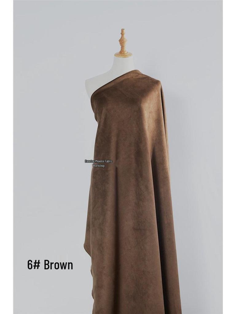 Luxury Snowflake Velvet Suede Air Layer Fabric - Thick, Stretchy, Soft, Delicate Knit