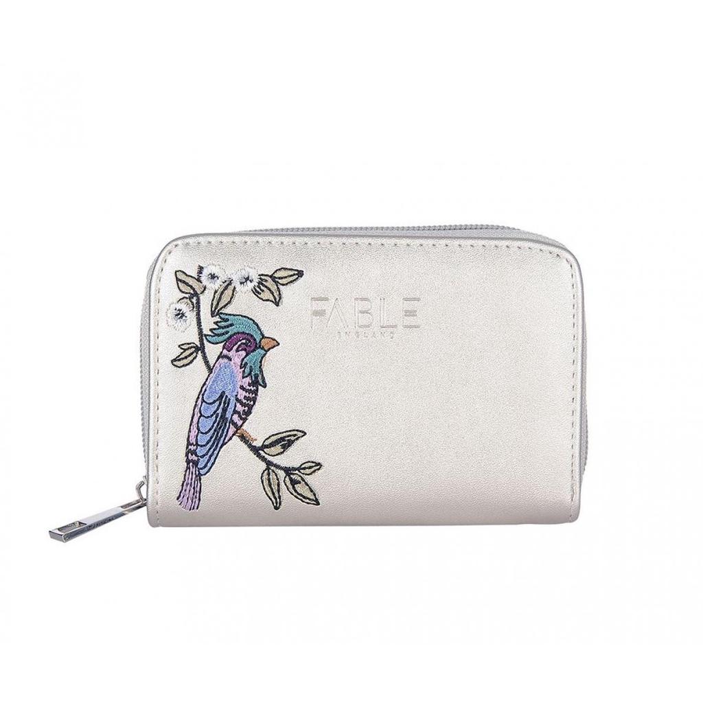 Buy Fable BIRD Coin Purse Women (Silver) UTJW104 at affordable