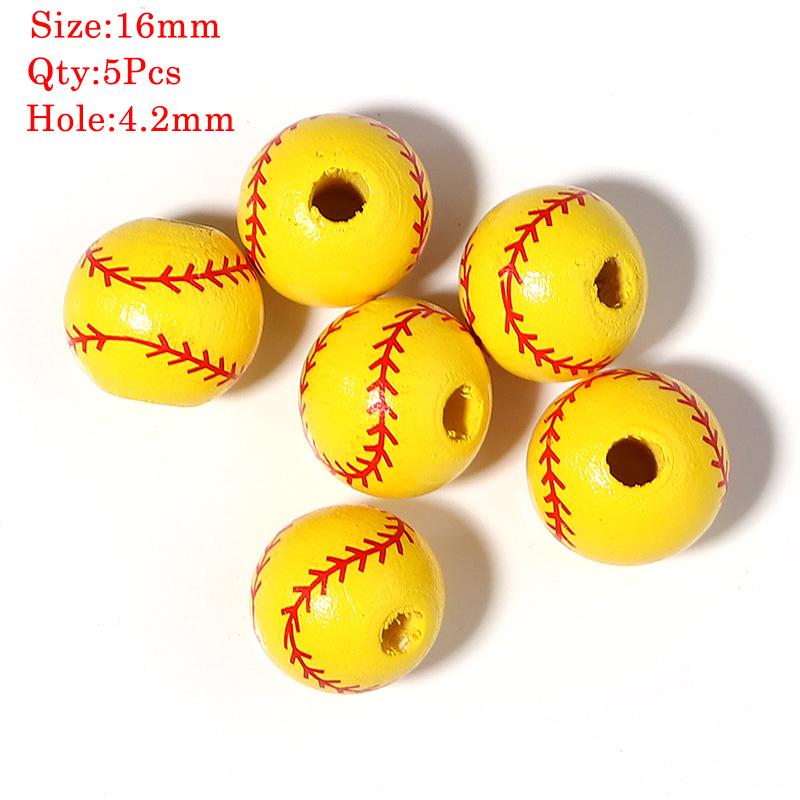Natural Round Wood Beads Oval Loose Spacer Rosary Bead Large Hole Jewelry Bracelets Diy Unsex Charm Wholesale Supplies