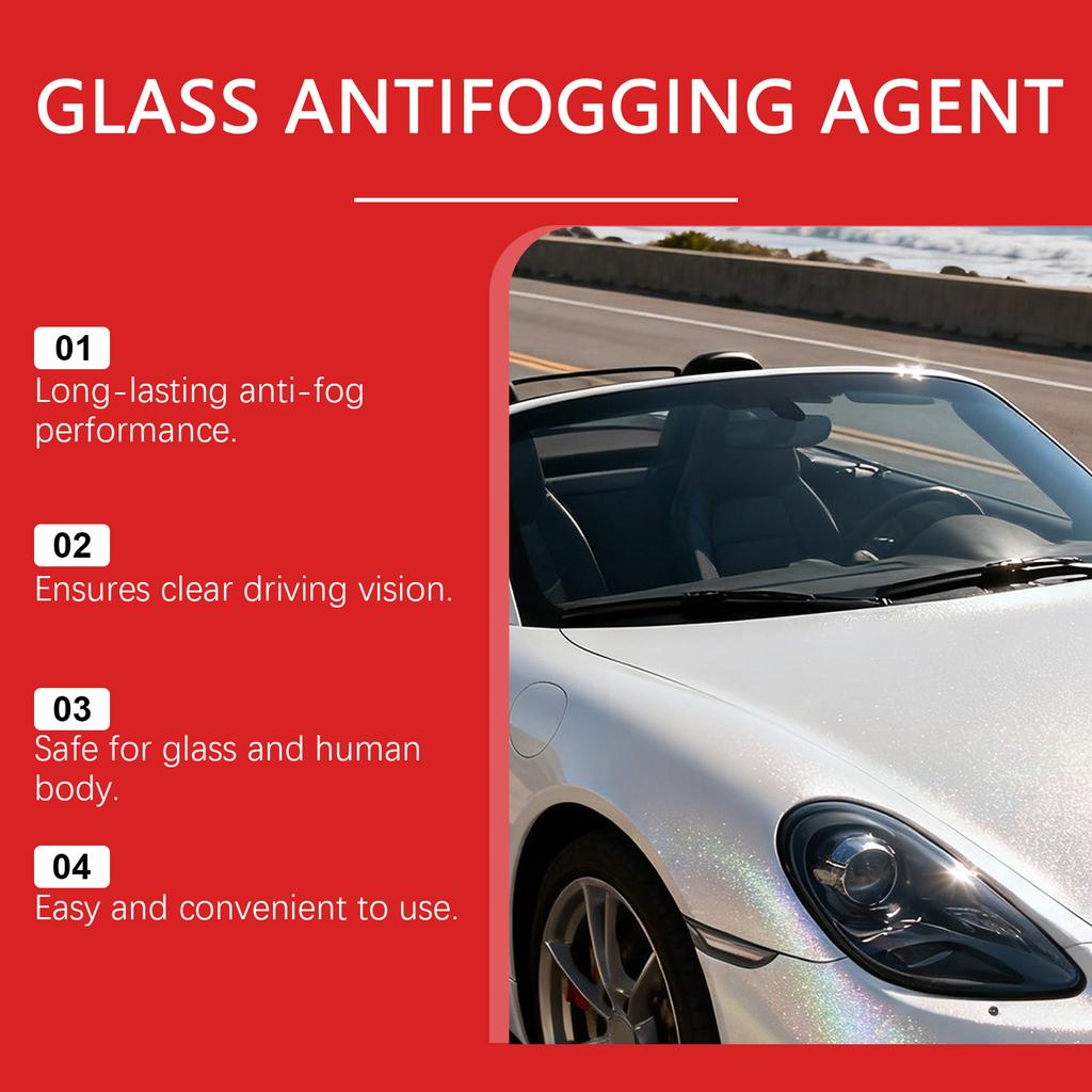 Car Glass Coating Agent Rainproof Windshield Rain Repellent Stain Removal Clear Vision Liquid Polymer Car Waterproof Spray Tool