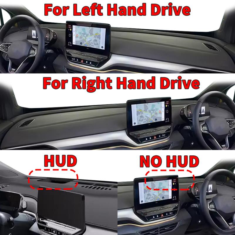 for Volkswagen ID.4 VW ID4 -2025 High Quality Dashboard Cover Dashmat Sunshade Anti‑UV Protector Dash Mat Pad Accessories
