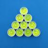 Center Pole Level Bubble 19*11mm Mini Spirit Level Round Metal Horizontal Bead for GPS RTK SOUTH SANDING