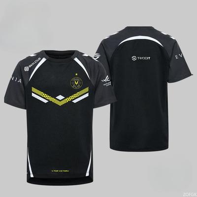 2025 CS2 Esports Team Team Vitality New Jersey CSGO Major Training Uniform Gamer Fans Custom T Shirts Street Oversized Tops