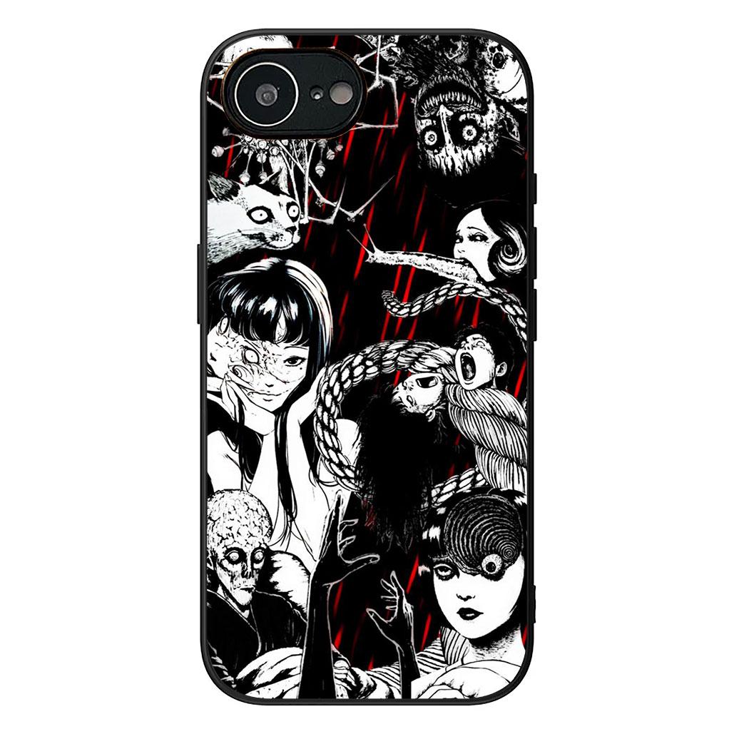 

Чехол для телефона Tomie Junji Ito Collection для Apple iPhone 16 17 Air 14 15 Pro Max Plus 16+ 16E 14+ ProMax Защитный чехол iPhone17 Pro Max