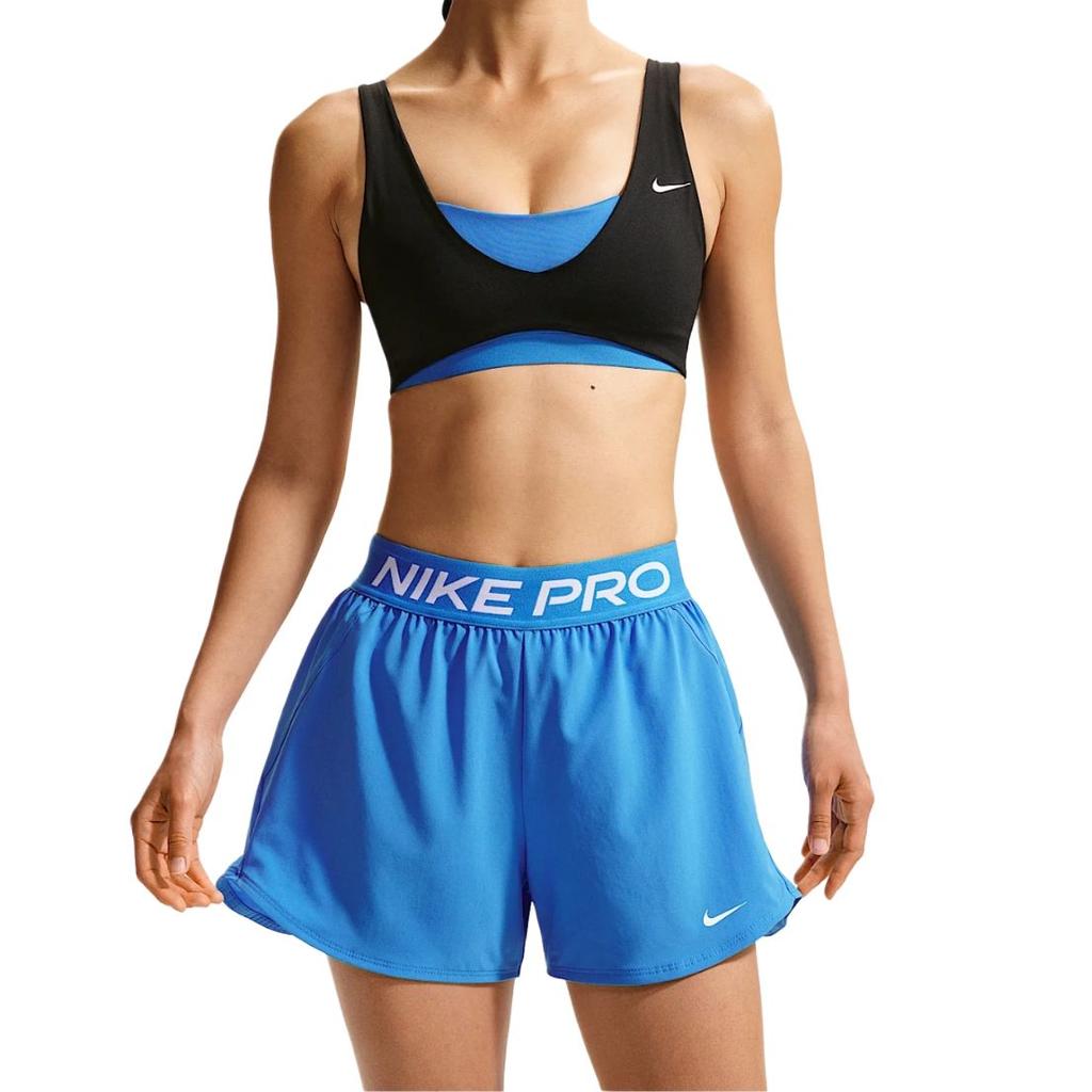 Nike Pro Dri-Fit Two-In-One Training Woven Mid-Rise Loose Quick-Dry Pants Women pants IR1919-435