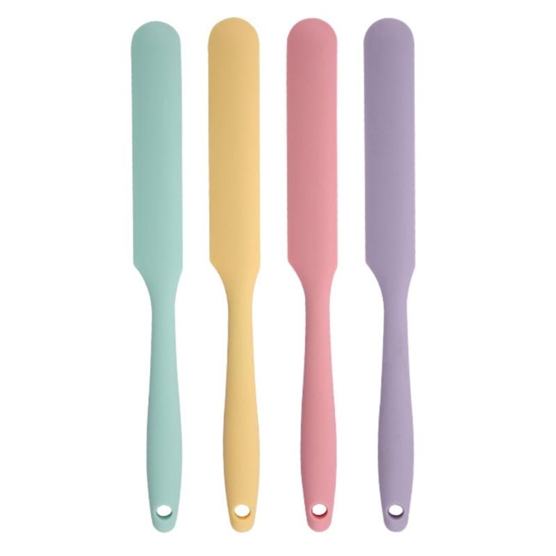 Silicone Spatula Heat Resistant Cake Cream Butter Spatulas Mixing Batter Scraper Non-Stick Flexible Baking Cooking Tools