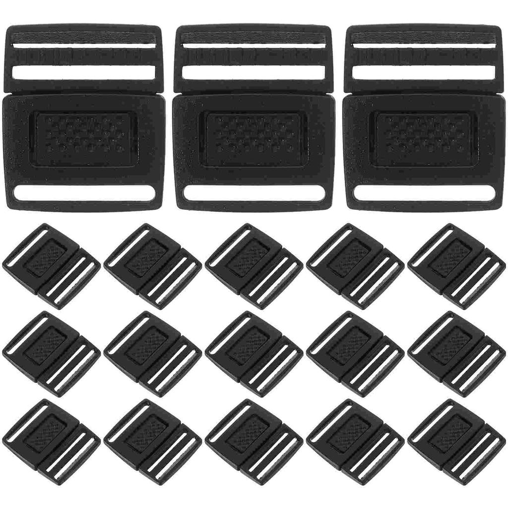 100 Pcs Buckle Center Release Buckles Collar Connector Plastic Belt Buckle Garment Rivets Strap Buckle Belt Buckles