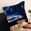 B-Back To The Future Personalized Pillow Cover Kids Bedroom Wild Party Decor Pillowcase Kid Birthday Shower Gift