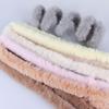 1m 20mm Plush Stuffed Rabbit Plush Iron Wire Strip Stick Furry Hand Craft Diy Miniature Animals Pets Fluffy Toys Twisting Sticks