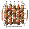 Barbecue Grill Holder Rack Stainless Steel Air Fryer Basket Tray Dehydrator Rack Multipurpose Accessories for Oven Bacon