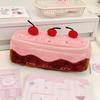 Heart Kawaii Pencil Case Embroidered Pencil Pouch Creative Cosmetic Bags  Stationery Box