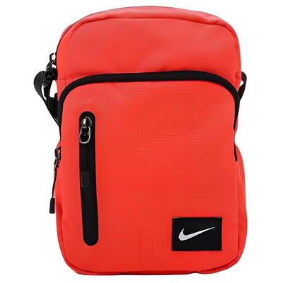 Polyester Crossbody Bag, Shoulder Bag Men's Red Casual BA4293-673