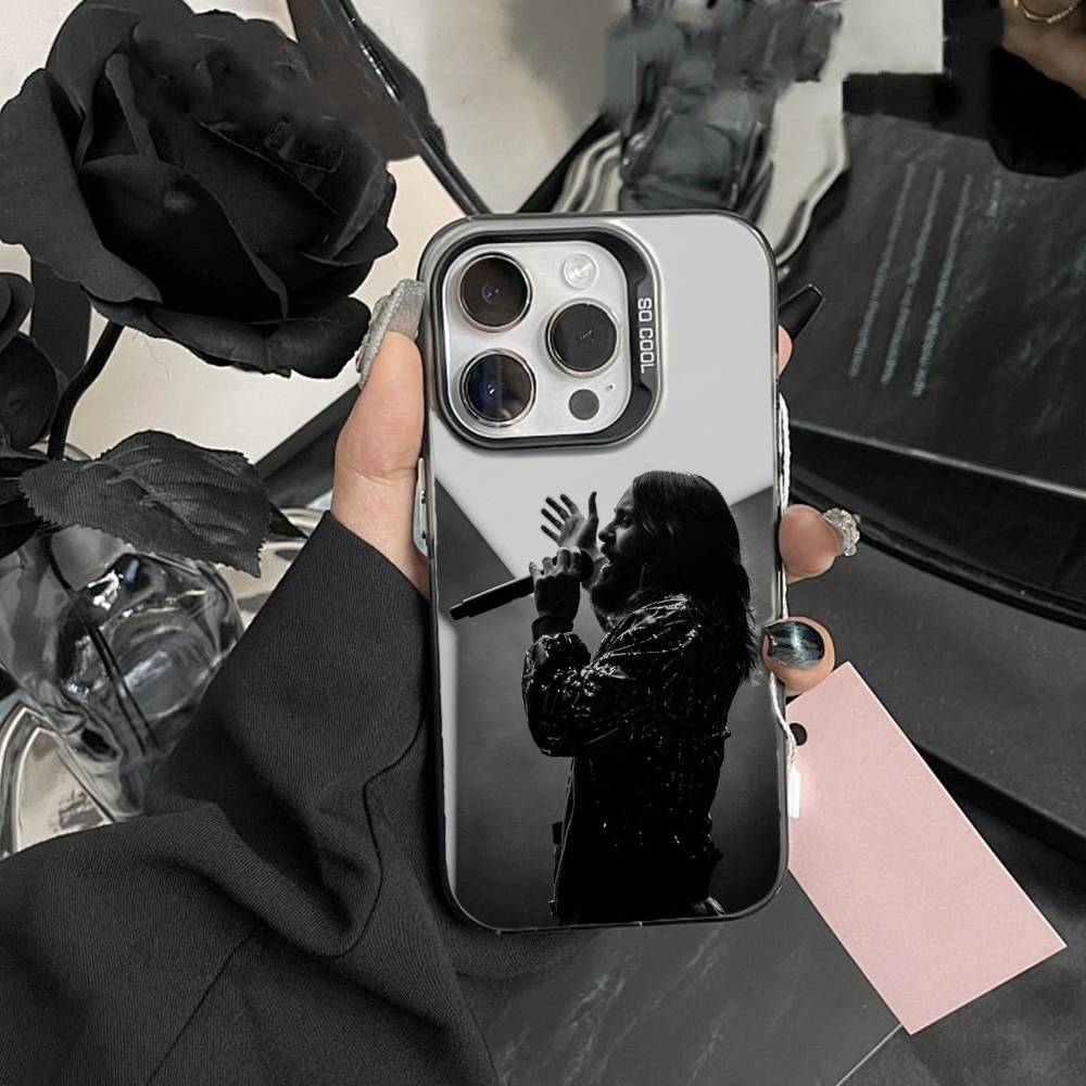 30 H-Seconds To Mars Phone Case For iPhone 17,16,15,14,13,12,Pro MAX Black Matte Shockproof Cover