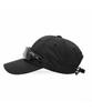 Yualeichi Sunglasses Pocket Ribbed Nylon Ball Cap Running Gorpcore Oversized Ball Cap Urh - C - 008 - Opt - Gbr - Bk