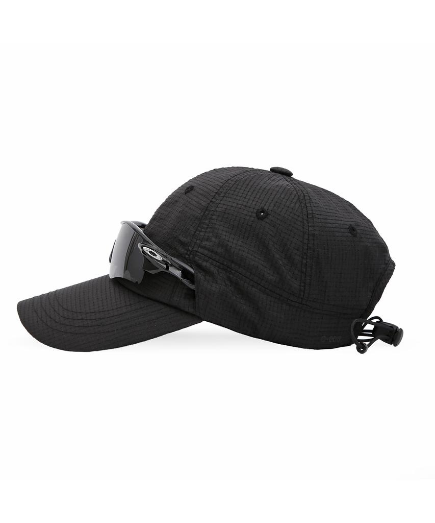 Yualeichi Sunglasses Pocket Ribbed Nylon Ball Cap Running Gorpcore Oversized Ball Cap Urh - C - 008 - Opt - Gbr - Bk