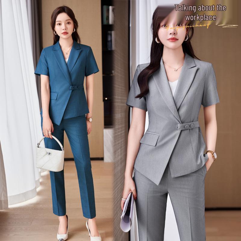 Women's Premium Summer Business Suit for Professional Office Wear