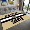 New Orleans Saints Carpet Rug for Living Room Bedroom Home Sofa Decoration,Kids Play Non-slip Floor Mat