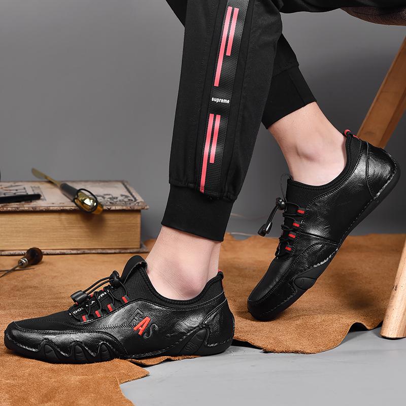 38-46 Loafer for Men  Flat Wedding Shoes Breathable Casual Lazy Shoes Soft Men Dress Shoes