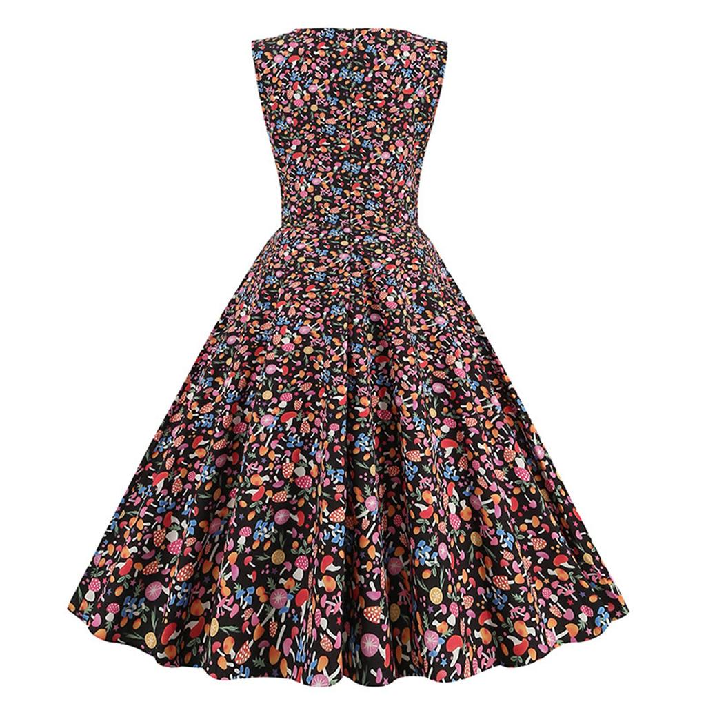 Damen Temperament Französisch Herburn Senior Taille Weste Hohe Taille Schlankmachendes Kleid Rock