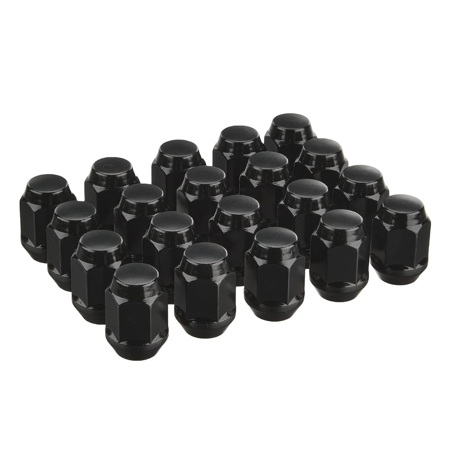 

Lug M12 x 31mm Overall 19 Pack of KYO-EI Nuts, P1.5, Length, Hex, Black, 20, 101B-19-20P чёрный