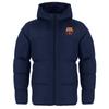 FC Barcelona Mens Crest Quilted Jacket