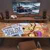 Looney Tunes Print  Cushion Non-slip Laptop Tablet Big Mousepad XXL Mat Mini PC Playmat With Lock Edge