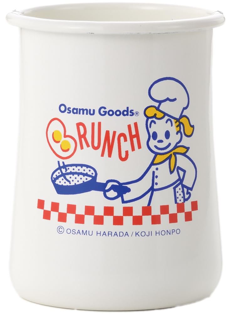 

Toyo Horo OSAMU GOODS Enamel Cutlery Stand Branch Size: Approx. W9.3 D9.3 H12 OG-24