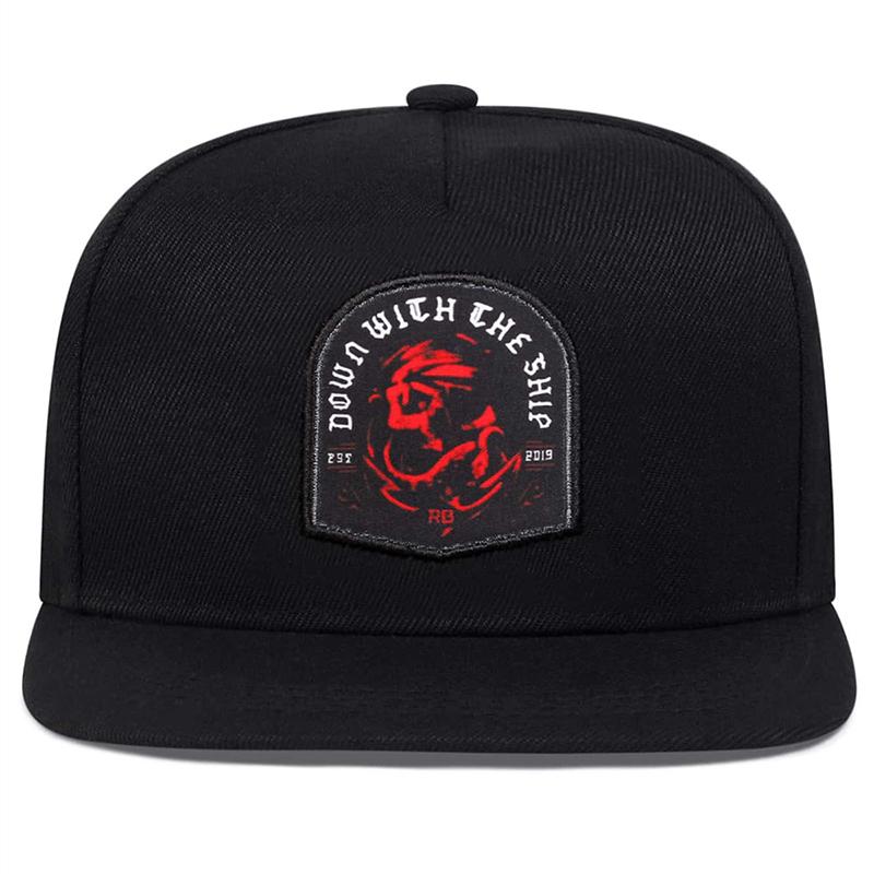 Unisex Skeleton Head Ship Anchor Embroidery Hip-hop Hats Fashion Outdoor Adjustable Casual Baseball Caps Sunscreen Hat