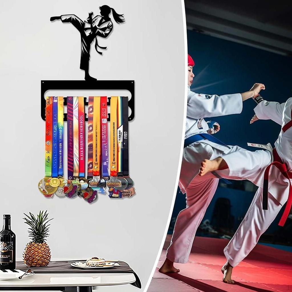 Display Hanger for Race Medals and Gymnastics Trophies