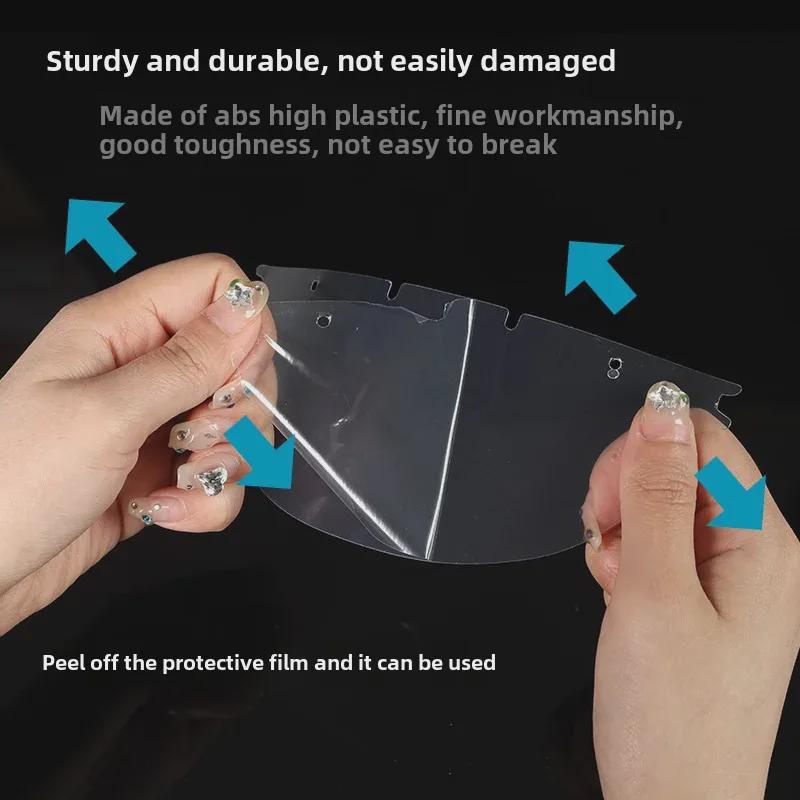 Прозора гігієнічна кухонна маска - запобігає розбризкуванню слини шеф-кухаря