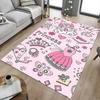 1PC Princess Castle Extra Large Non-Slip Floor Carpet, Office, Family, Bedroom, Studio - Large Area RugJ0329