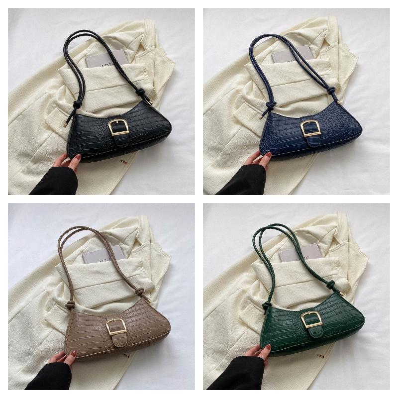 Fashionable Vintage Shoulder Bag For Women Trendy Summer 2023 Collection Chic And Stylish Street Style Small Size Pu Material