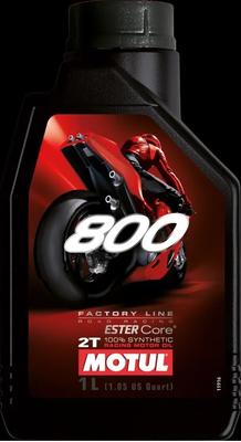 800 2T FACTORY LINE ROAD RACING 2-Stroke Motorcycle (Mixing Only) 100% Ester Core Synthetic [Genuine]