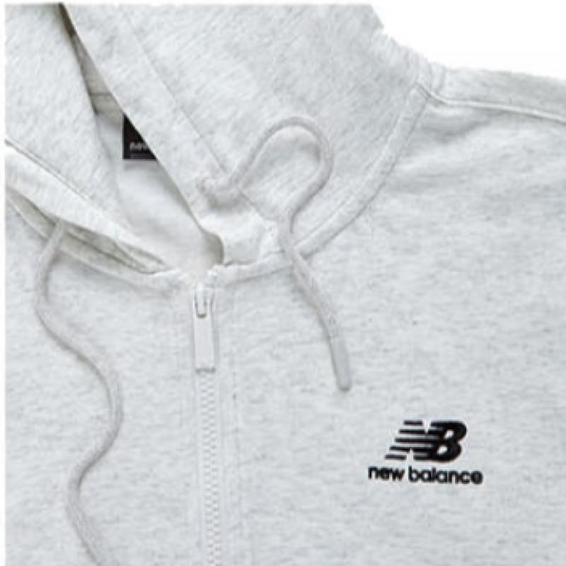 New Balance Half Club  Nbmdc21053 Lg Essential Single Mesh Hoodie Zip Up Unisex Hoodie