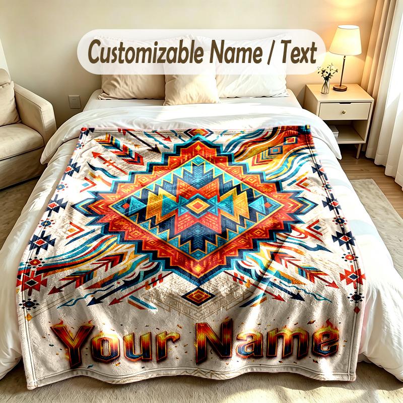 Altri Design Simili Tema Coperta Personalizzata Nome e Testo Personalizzati Morbida Calda Coperta da Divano Decorazione per la Casa
