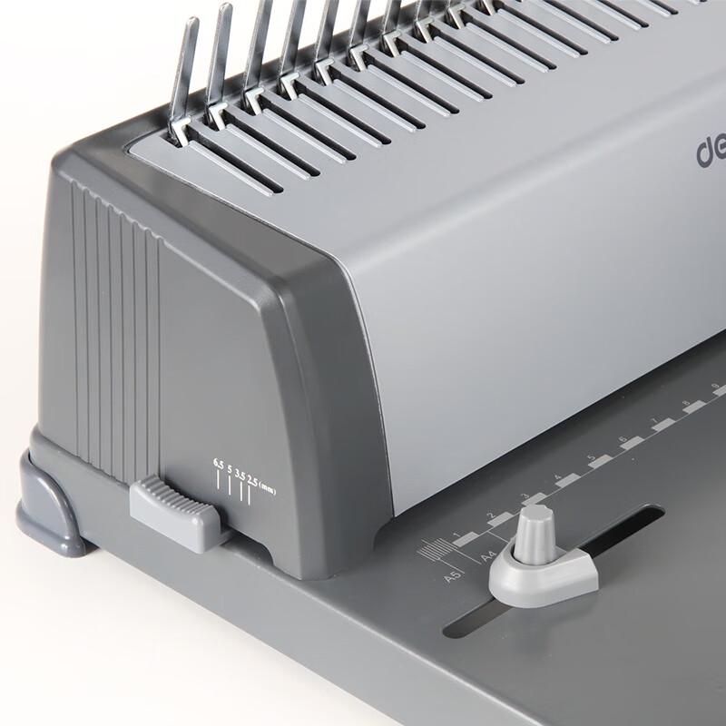 Deli 3870 Comb Binding Machine CN plug (adapter included)