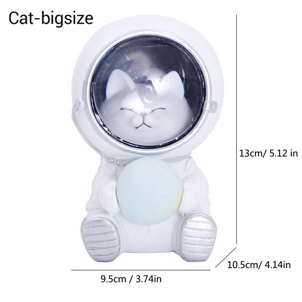 Cute Pet Spaceman Night Light Home Decoration Kids Gift Bedroom Ornaments