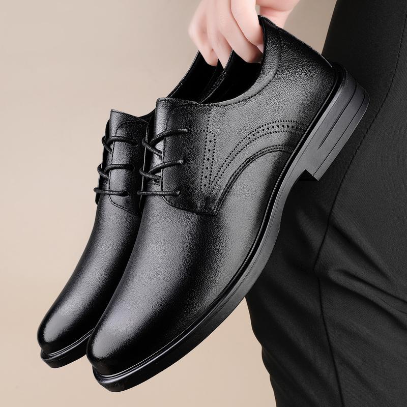 Fashion 2025 New Male Oxford Shoes Leisure Walk Formal Dress Footwear Outdoor Business Shoes Sneakers Genuine Leather Men Casual Shoes