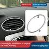 4 szt. naklejka dekoracyjna na wylot klimatyzacji samochodowej w kształcie okręgu do akcesoriów samochodowych Ford Focus 2 MK2 2005-2013