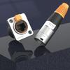 AUCAS Waterproof Industrial RJ45 Ethernet Coupler