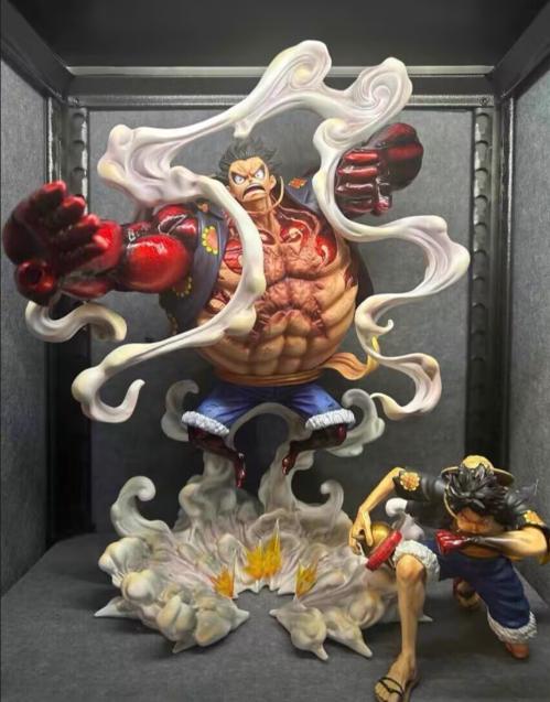 

[USED] One Piece Luffy Gear 4 Boundman Garage Kit Figure