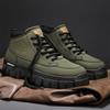 22 Autumn New Martin Boots Breathable High-top Shoes Platform-soled Non-slip Work Short Boots