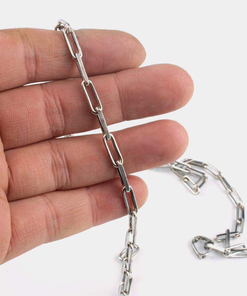 Sheen666 877 Silver Necklace