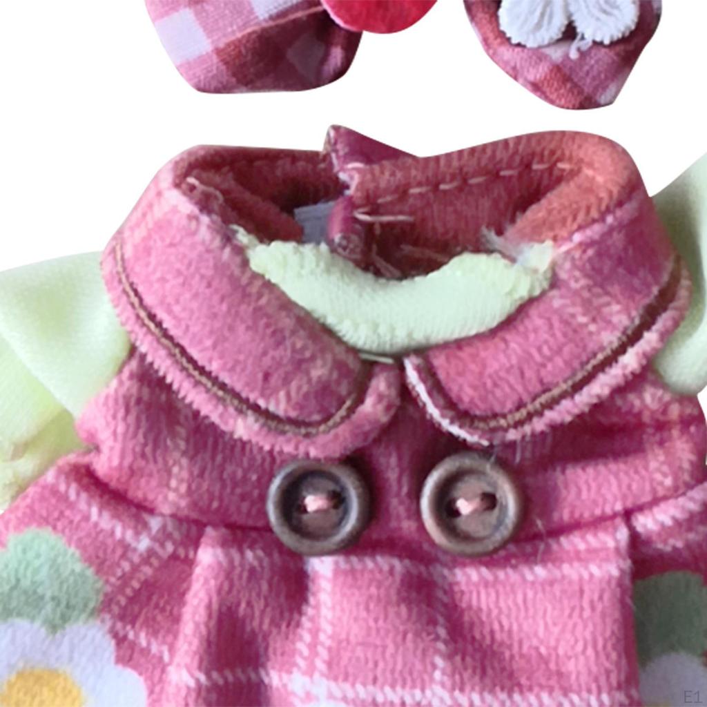 17cm Plyšové Oblečení Kostýmy, Hra na předstírání, Móda, Foto rekvizity, Plyšové doplňky, Roztomilé Měkké