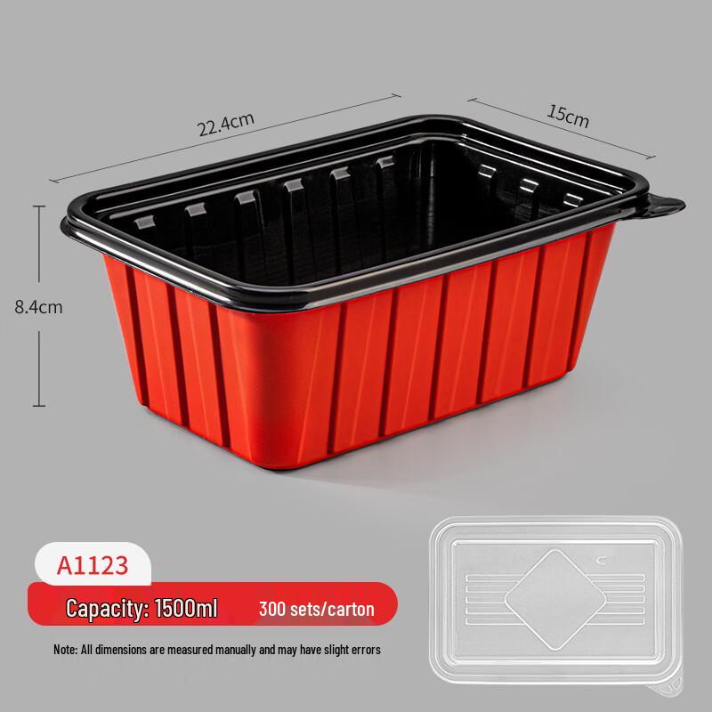 Disposable Rectangular Food Takeout Boxes