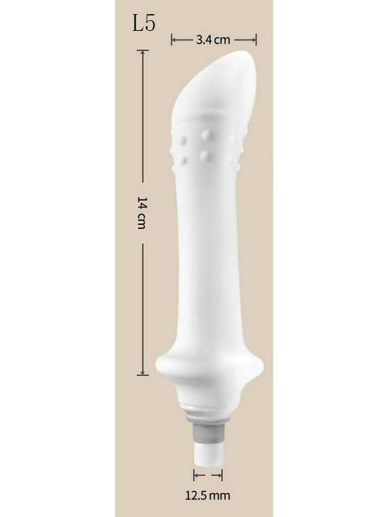 Wielofunkcyjny silikonowy adapter głowicy masującej do pistoletu do masażu tkanek głębokich - Cichy i kreatywny design