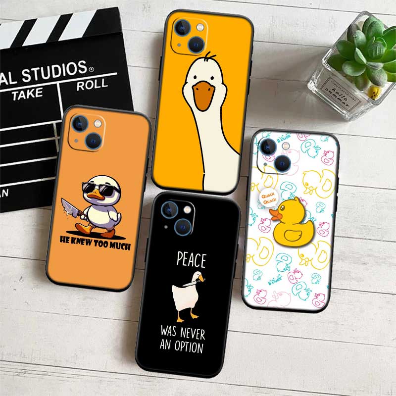 UP27 DUCK Cartoon New High-End Shell Phone Case for Xiaomi Poco C40 C50 C51 C55 C65 C71 C75 F3 F5 F6 F7 M2 M3 Pro Ultra
